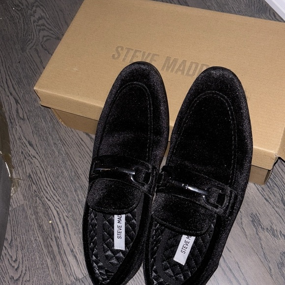 Steve Madden velvet upper men’s loafers Sz 8 - Picture 4 of 15